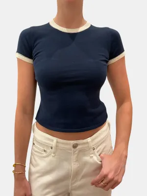 Carmen Ringer Knit Top