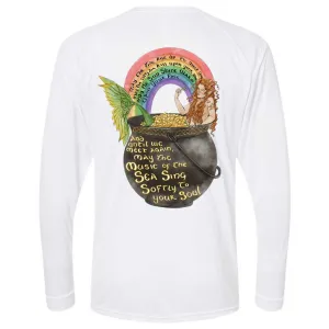 Celtic Mermaid Performance Sun Shirt - White