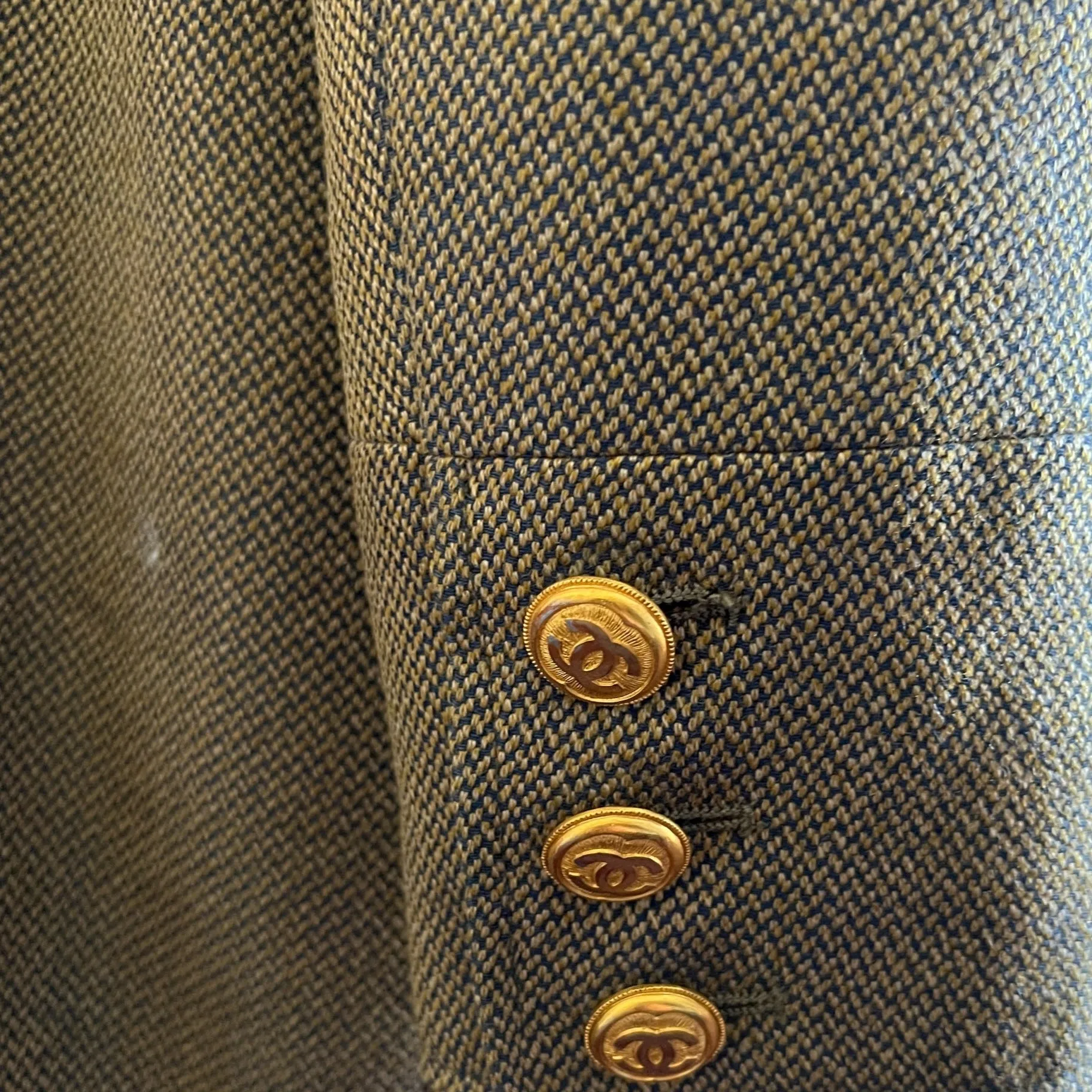 CHANEL Tweed Utility Jacket | Size 40FR