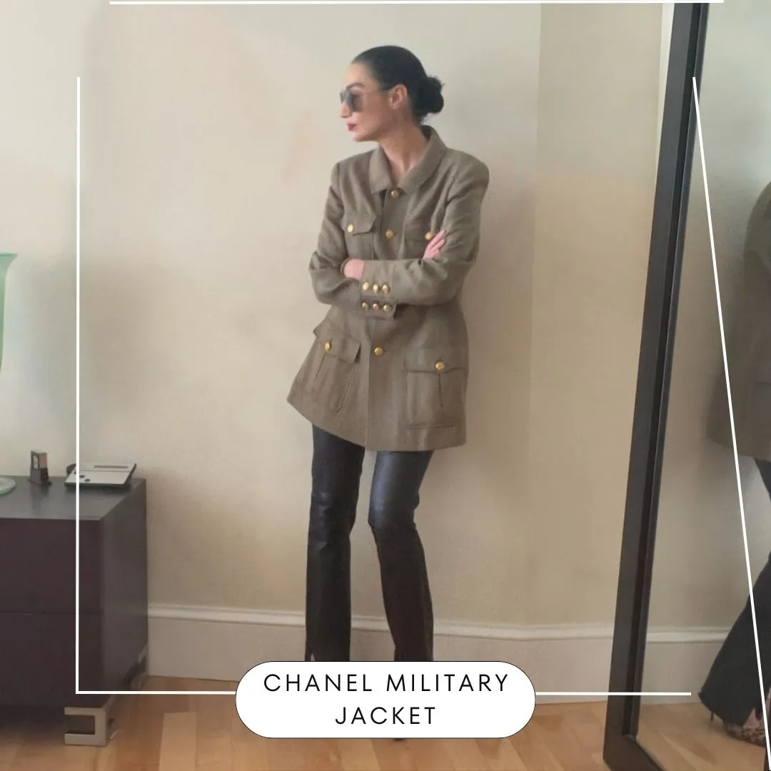 CHANEL Tweed Utility Jacket | Size 40FR