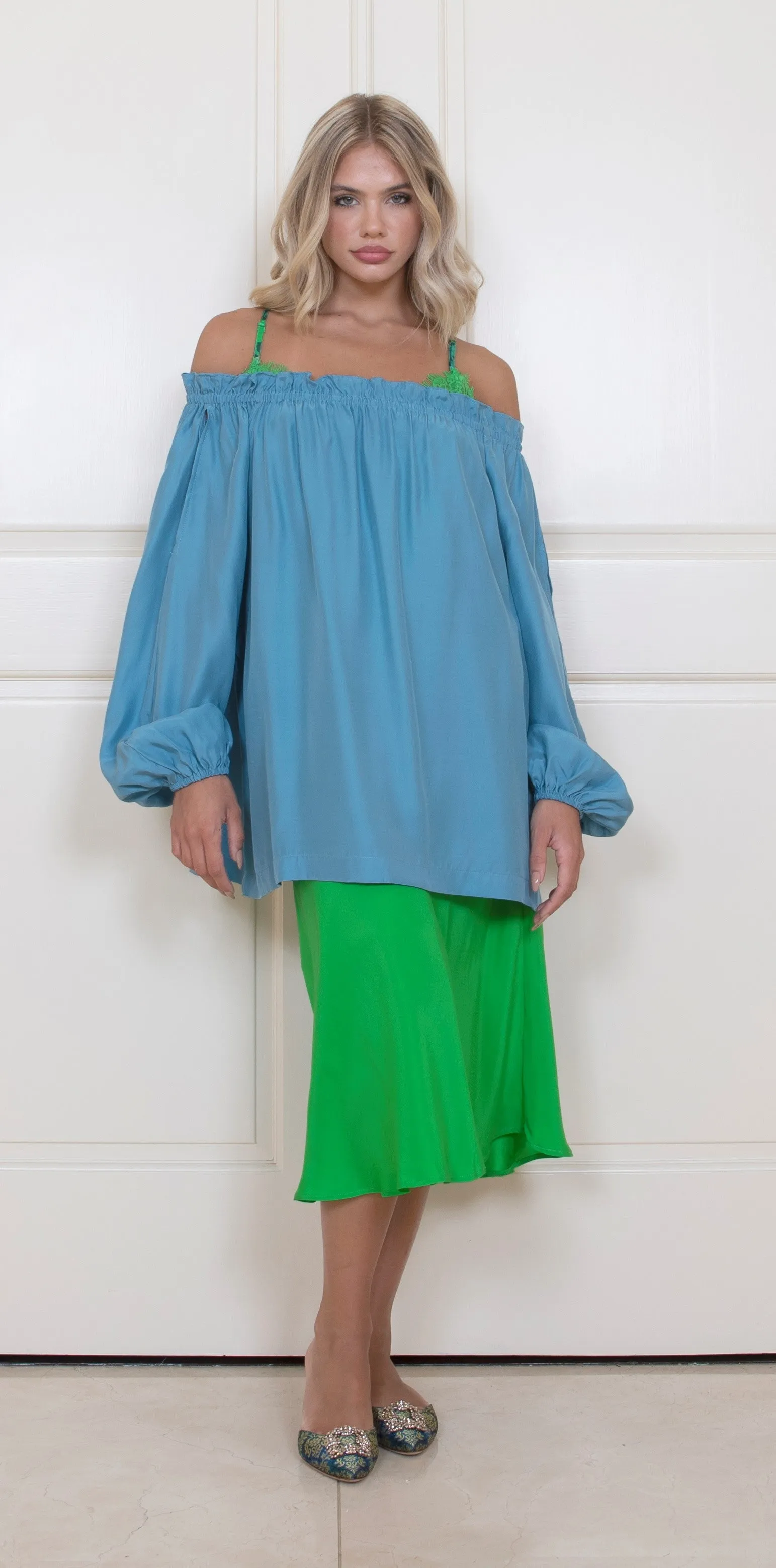 Charlotte Top Baltic Blue