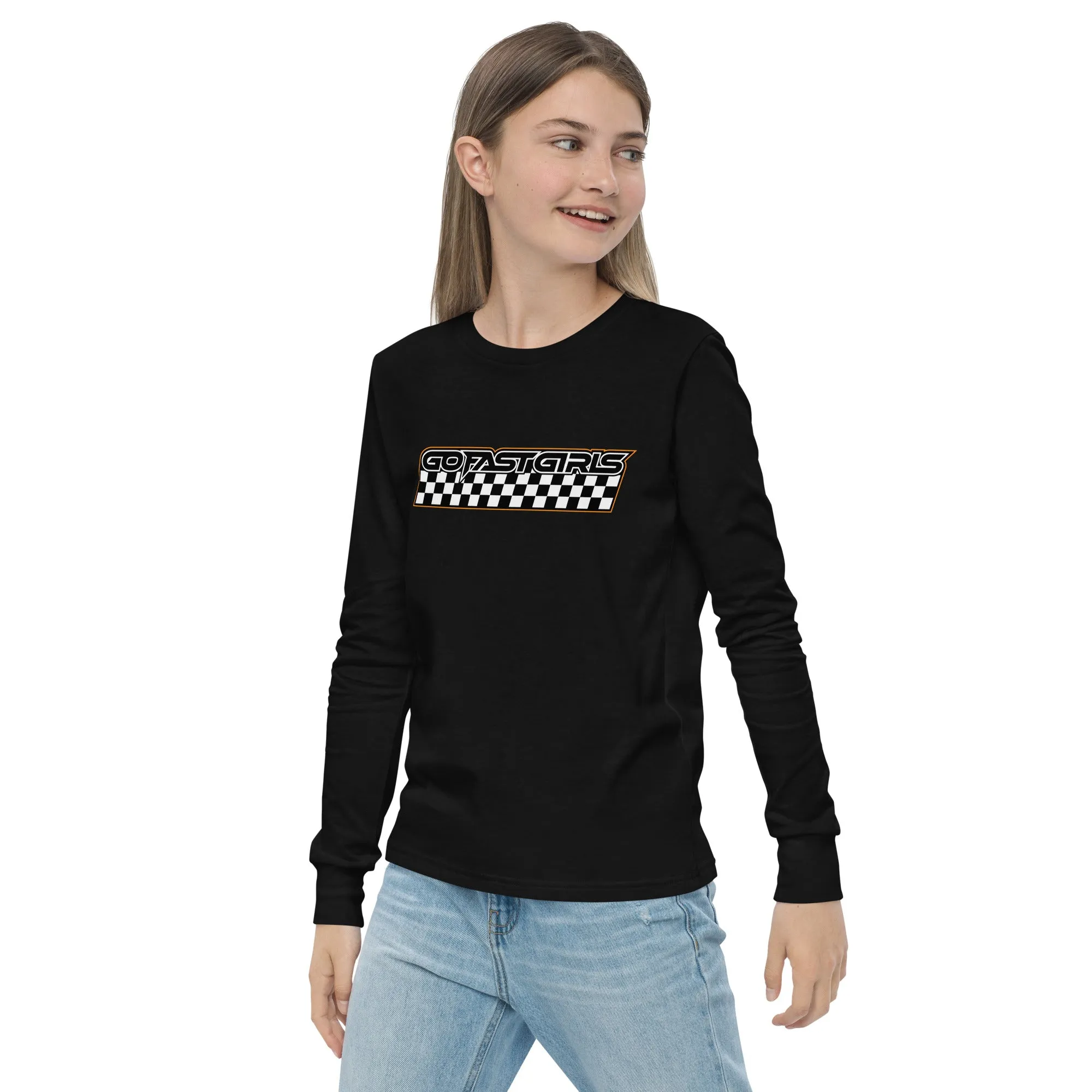 Chasin' Checkers Long Sleeve T-Shirt - Youth
