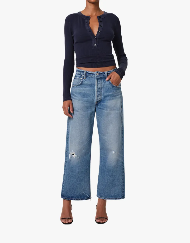 Citizens of Humanity Gaucho Vintage Wide Leg Jeans in Solano