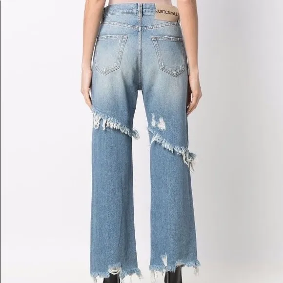 CLEARANCE ✨❤️just today 🔥Just Cavallimid-rise straight-leg jeans