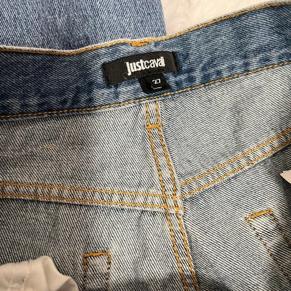 CLEARANCE ✨❤️just today 🔥Just Cavallimid-rise straight-leg jeans