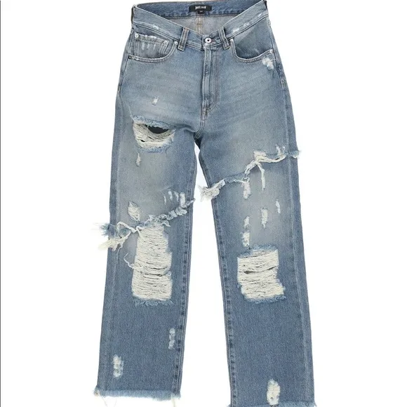 CLEARANCE ✨❤️just today 🔥Just Cavallimid-rise straight-leg jeans