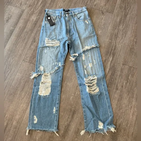CLEARANCE ✨❤️just today 🔥Just Cavallimid-rise straight-leg jeans