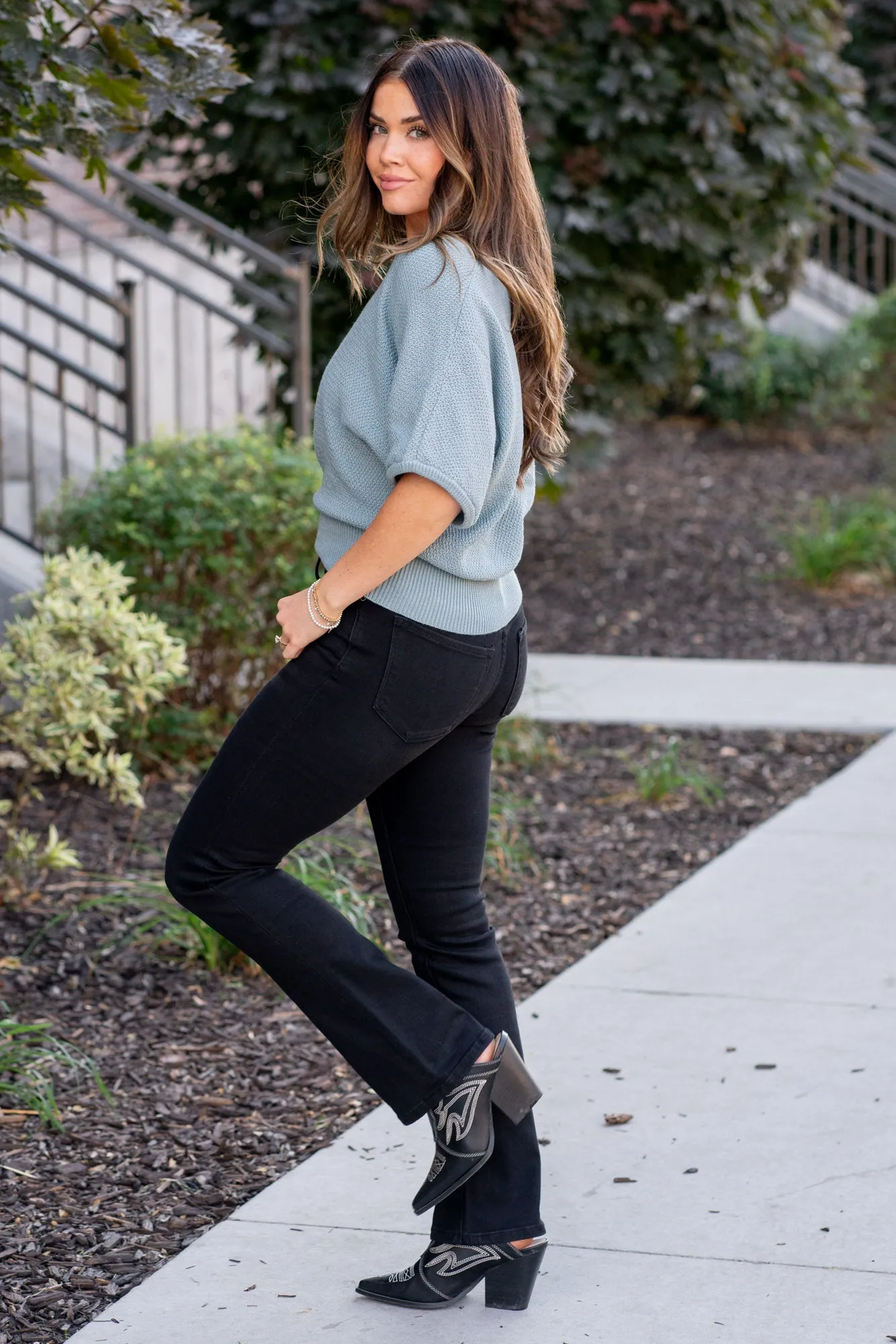 Clearly Mid Rise Boot Cut Regular & Plus Sizes