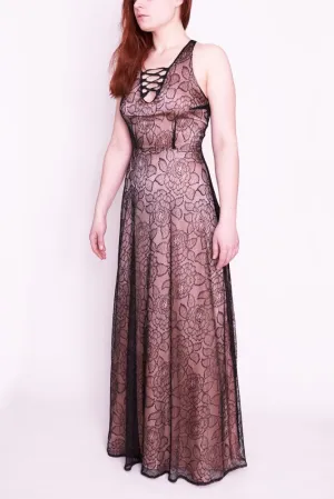 Crazy on You | Racerback Lace Gown