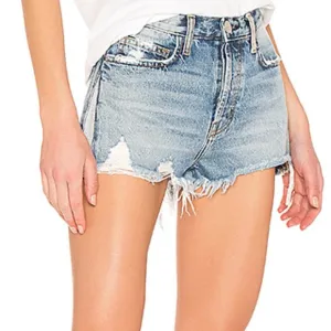 Current/Elliott Ultra High Waist Short Jeans