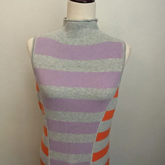 Daily Practice by Anthropologie Sleeveless Mock-Neck Sweater Dress