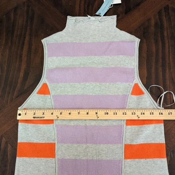 Daily Practice by Anthropologie Sleeveless Mock-Neck Sweater Dress