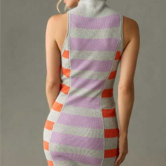 Daily Practice by Anthropologie Sleeveless Mock-Neck Sweater Dress