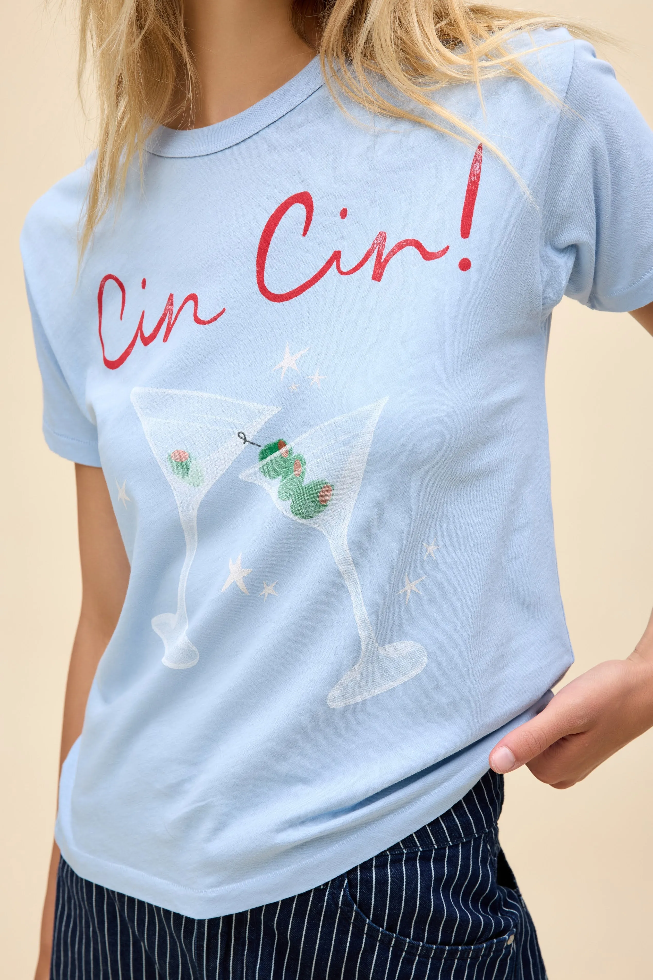 DAYDREAMER - CIN CIN! RINGER TEE