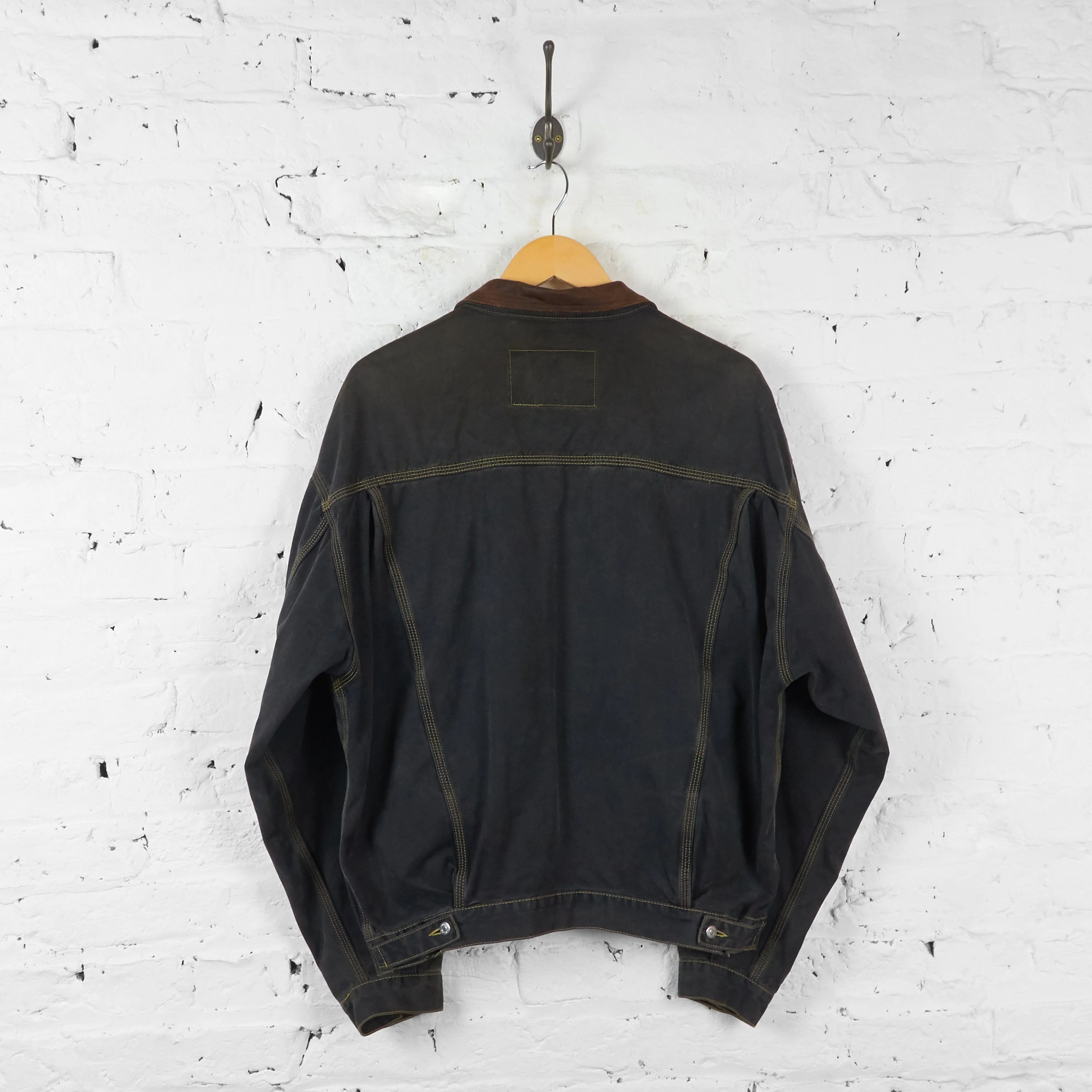 Diesel 90s Denim Jacket - Black - XL