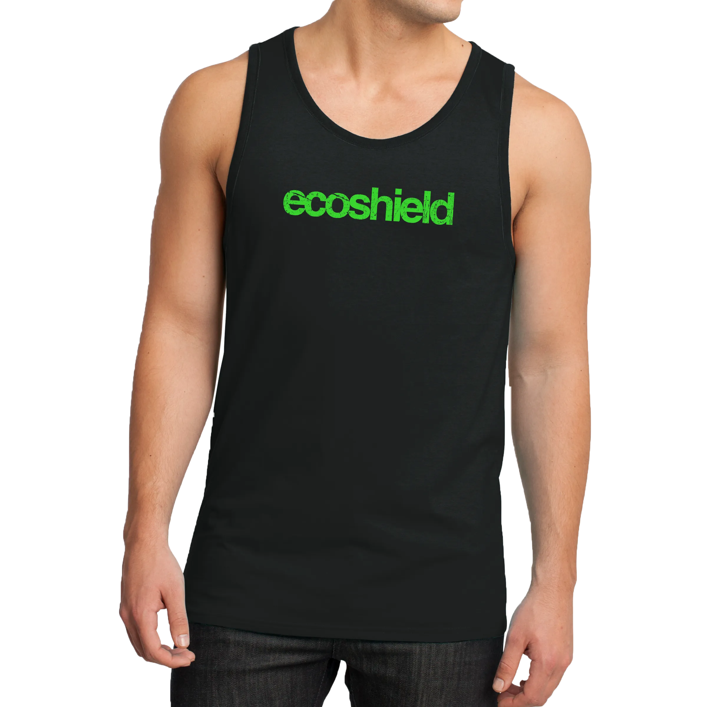 District - Young Mens Cotton Ringer Tank
