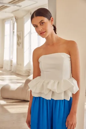 Do   Be Collection Junior Off Shoulder Ruffle Top