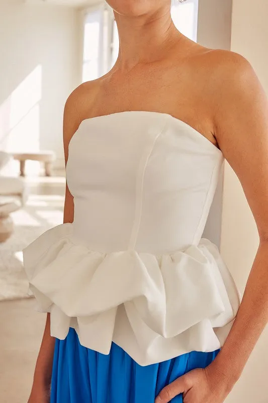 Do   Be Collection Junior Off Shoulder Ruffle Top