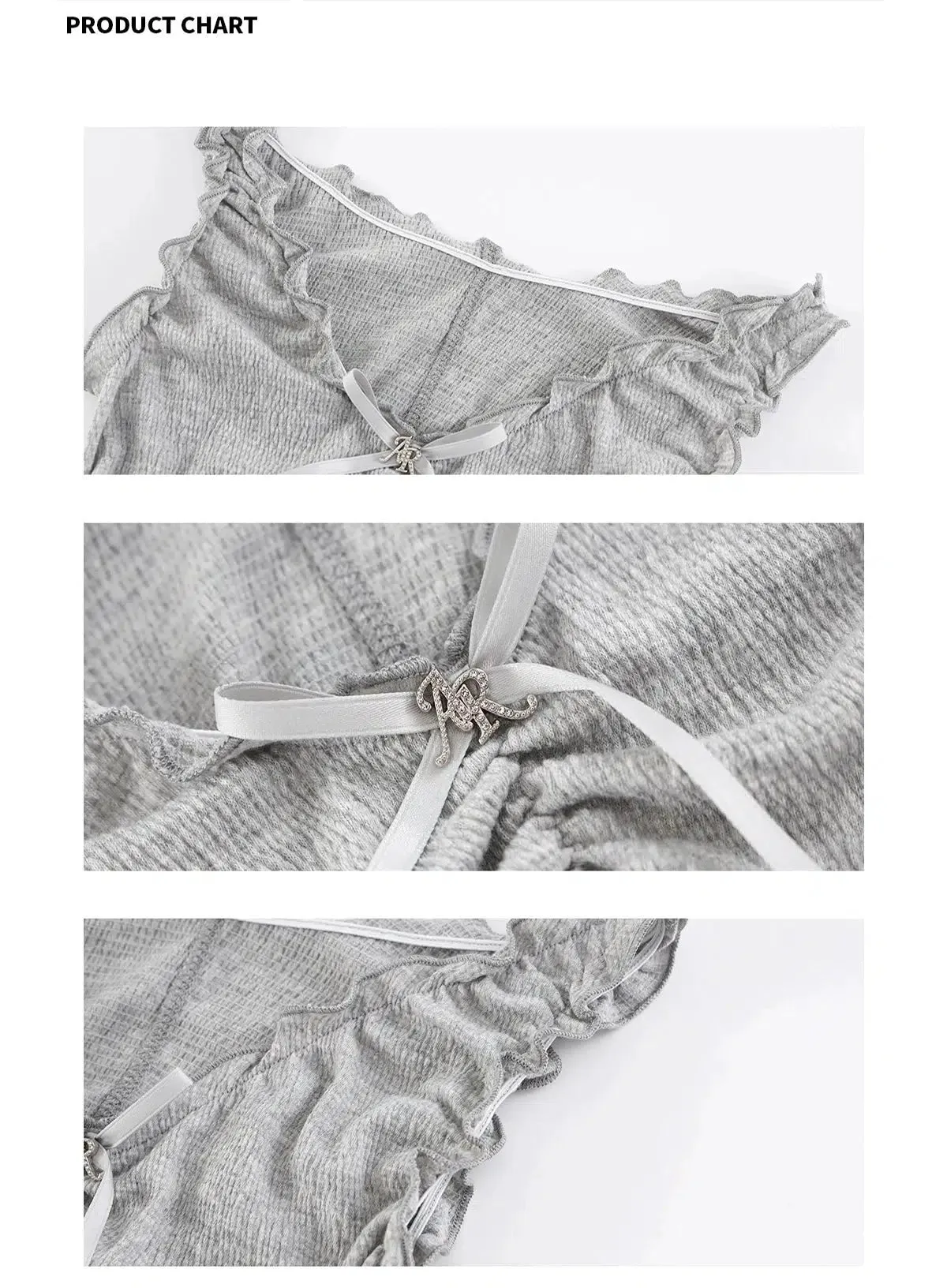 Drawstring Off-Shoulder Ribbed Tank Top