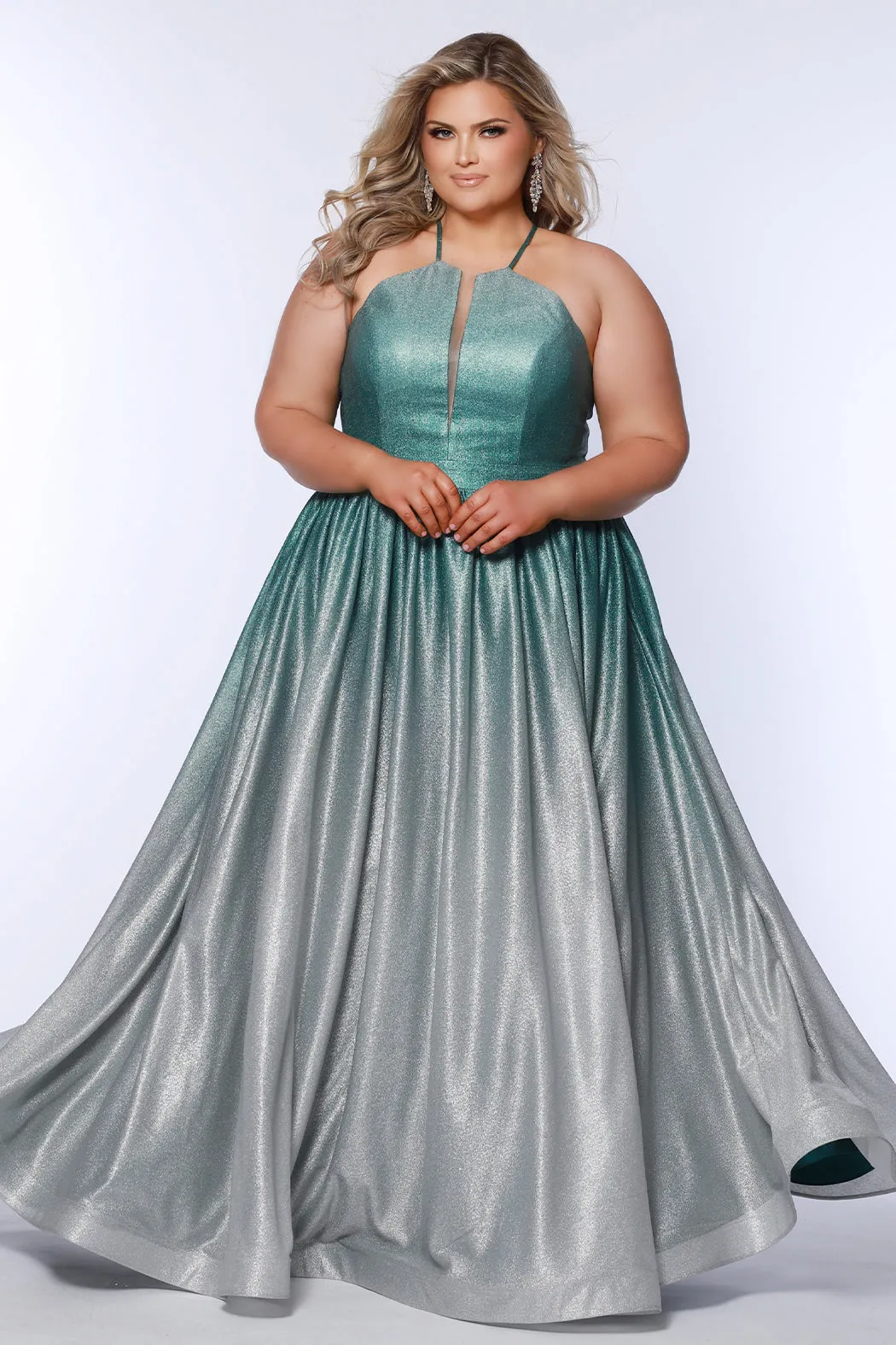 Dream Come True Halter Prom Dress