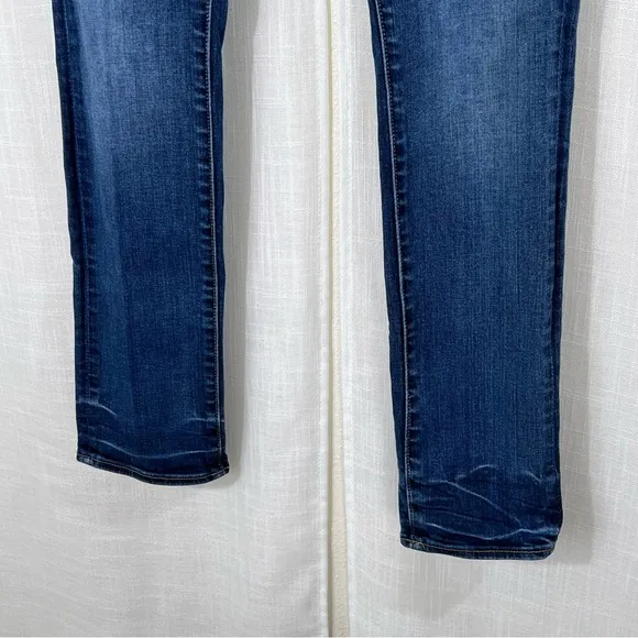 Driftwood Aubrey High Rise Straight Denim Blue Jeans Size 26