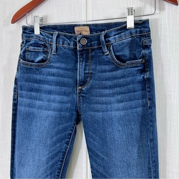 Driftwood Aubrey High Rise Straight Denim Blue Jeans Size 26
