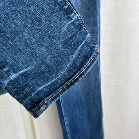 Driftwood Aubrey High Rise Straight Denim Blue Jeans Size 26