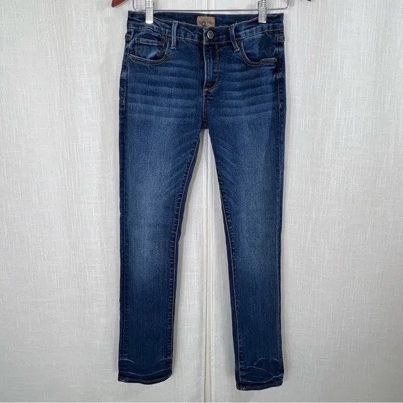 Driftwood Aubrey High Rise Straight Denim Blue Jeans Size 26