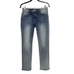 Driftwood Jeans Denim Audrey Straight Leg Size 26 Vintage Blue
