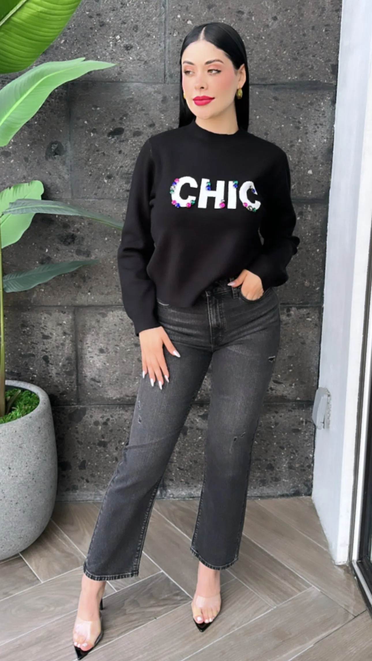 E0001780TO-NEBUL SUPER HIGH RISE STRAIGHT JEANS