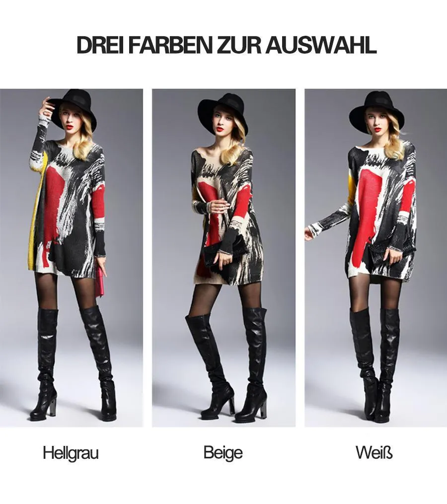 Ein künstlerischer Pullover