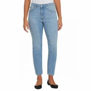 Ella Moss Women's High Rise Slim Straight Ankle Jeans