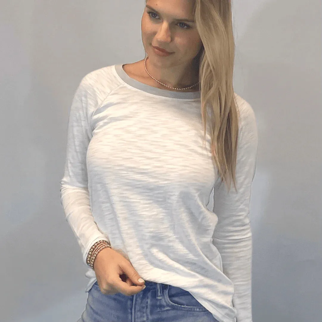 Erin Gray Raglan Ringer L/S Tee