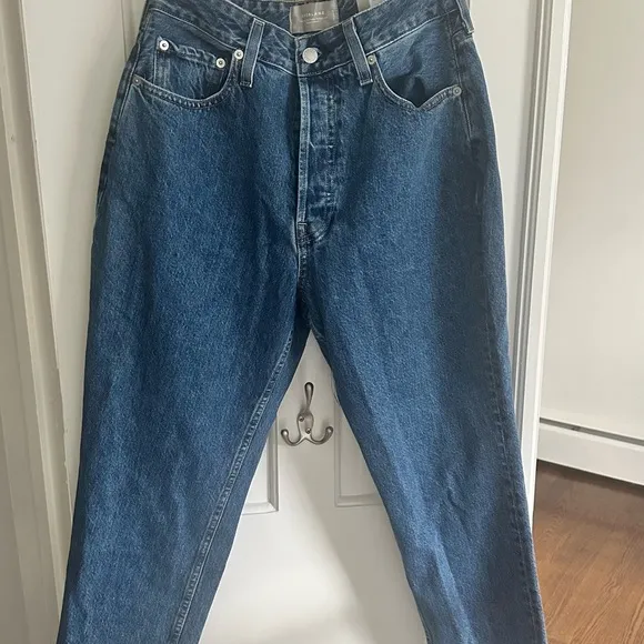 Everlane NEW Curvy 90s Cheeky Straight Jean High Rise 100% Cotton Ankle Jeans 29