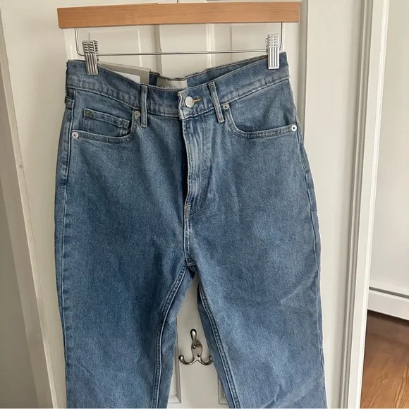 Everlane NEW The Original Cheeky Jean Organic Cotton High Rise Crop Jeans 28 NWT