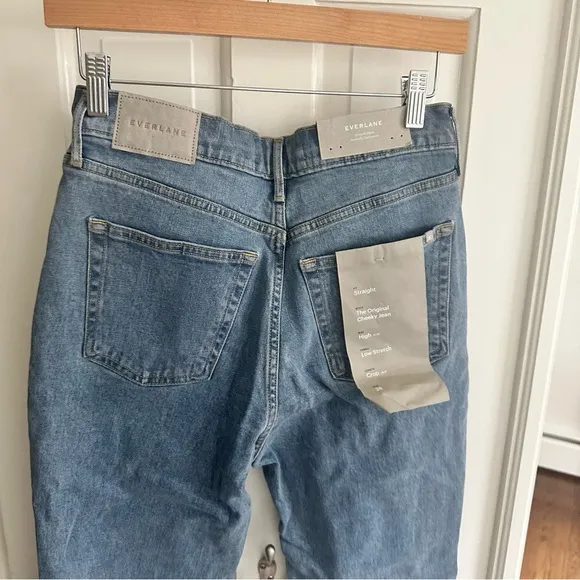 Everlane NEW The Original Cheeky Jean Organic Cotton High Rise Crop Jeans 28 NWT