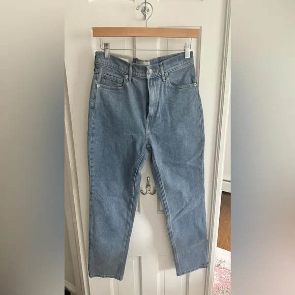Everlane NEW The Original Cheeky Jean Organic Cotton High Rise Crop Jeans 28 NWT