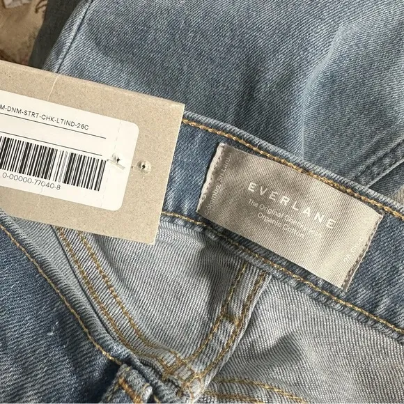 Everlane NEW The Original Cheeky Jean Organic Cotton High Rise Crop Jeans 28 NWT