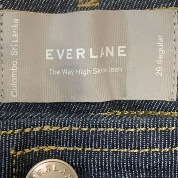 EVERLANE, way high skinny jeans, NWT, size 29R,