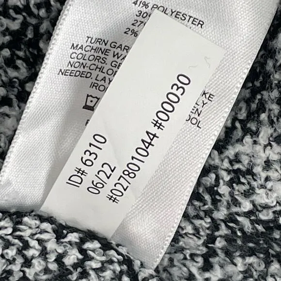 Express Women’s Long Sleeve Sweater Dress, Houndstooth, Sz. M