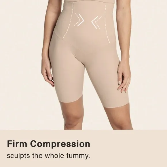 Extra high waisted firm shaper short M/S