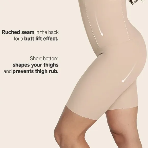 Extra high waisted firm shaper short M/S