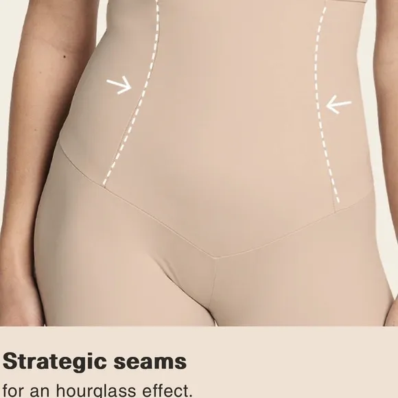 Extra high waisted firm shaper short M/S