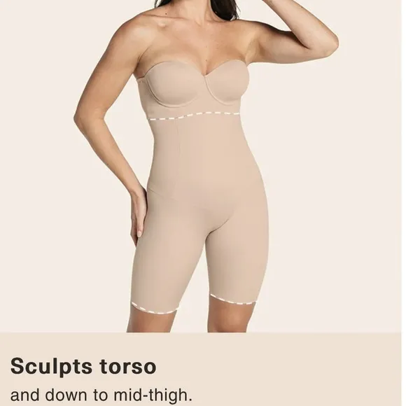 Extra high waisted firm shaper short M/S
