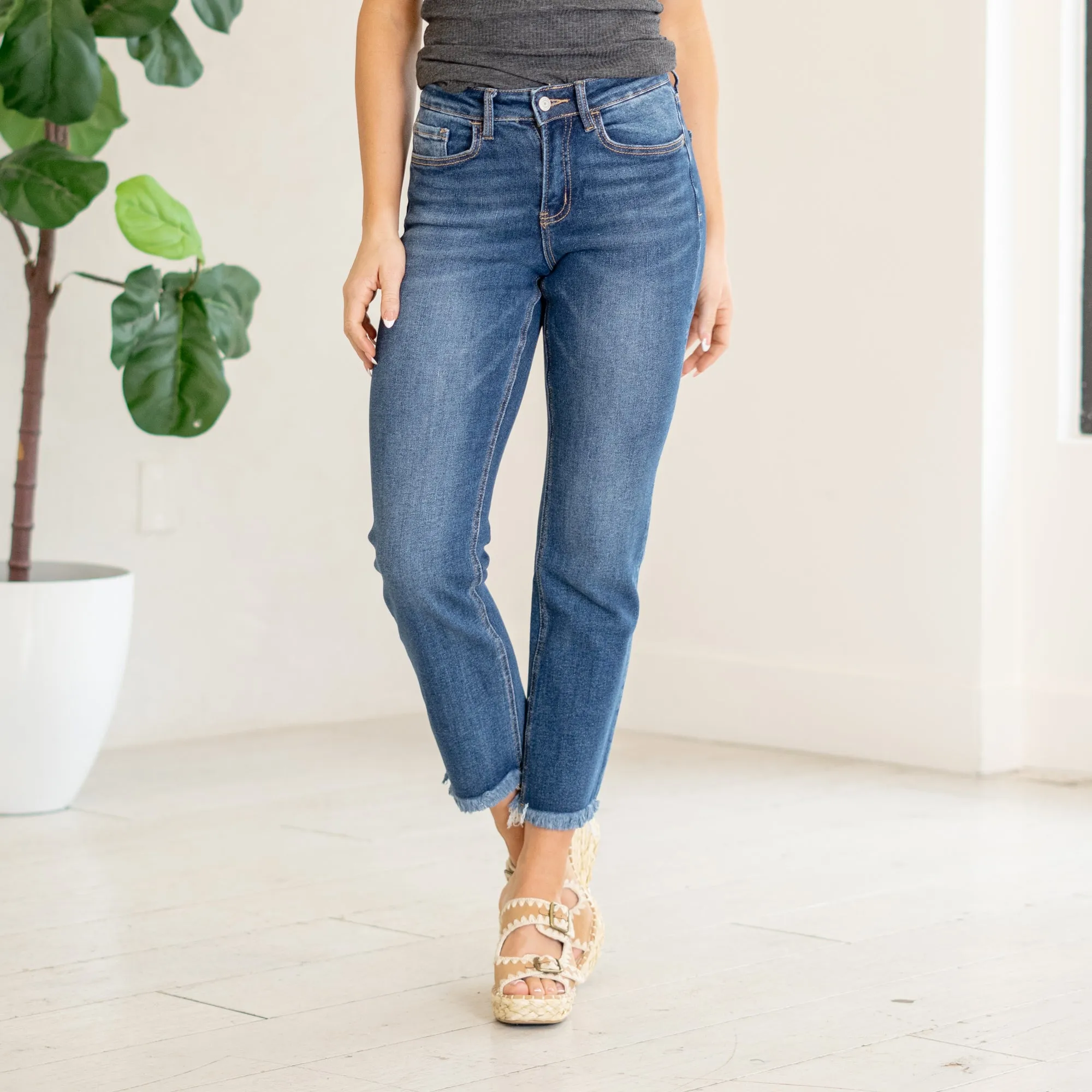 Fabulously High Rise Straight Leg Regular & Plus Sizes