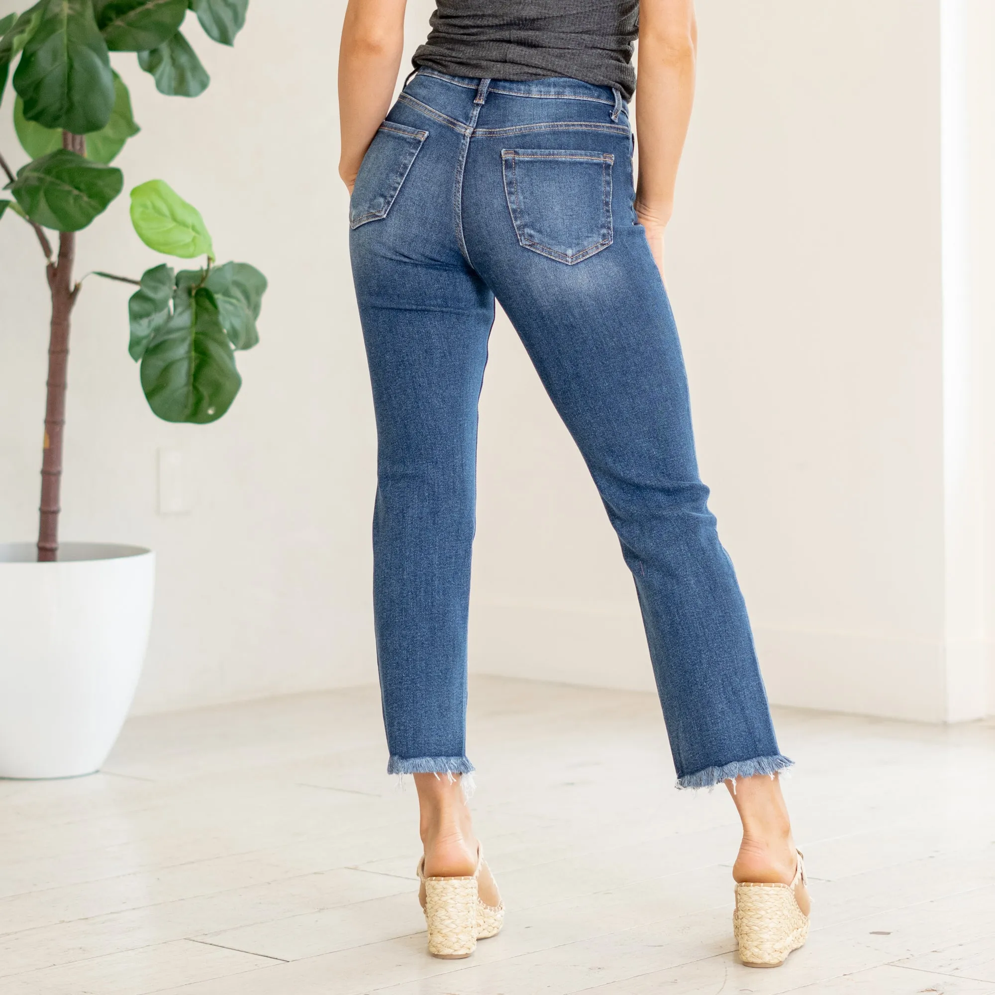 Fabulously High Rise Straight Leg Regular & Plus Sizes