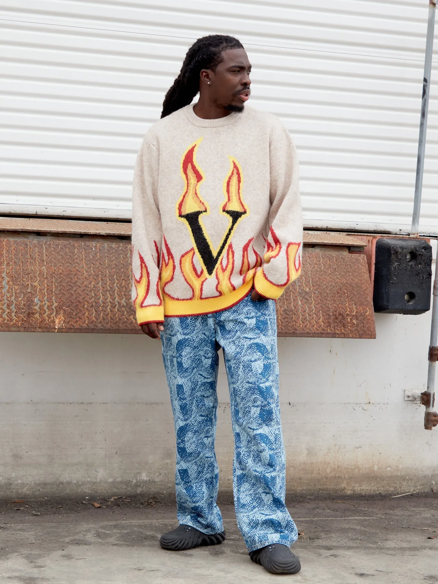Fergadelic Pullover - Dirty White