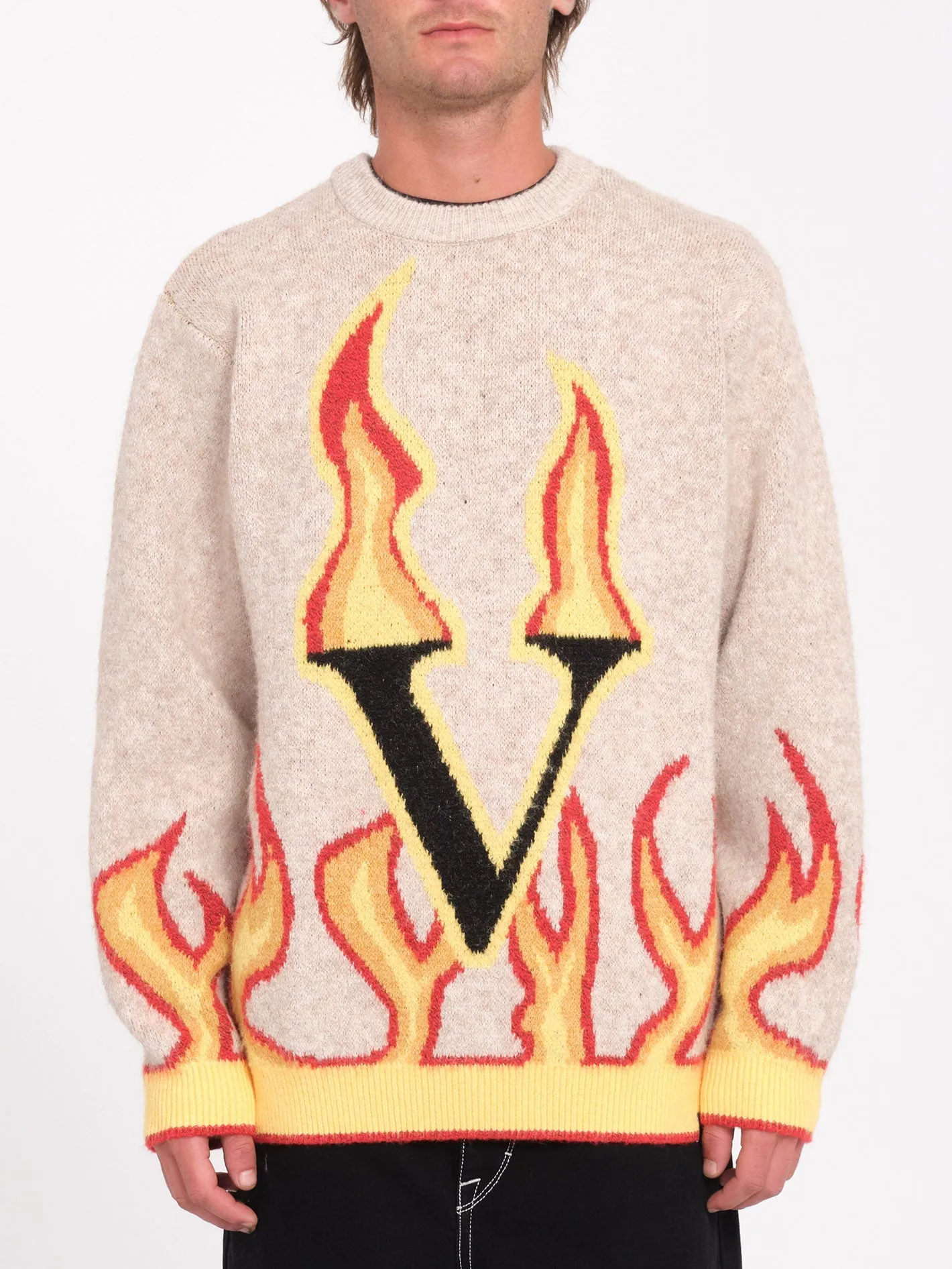 Fergadelic Pullover - Dirty White