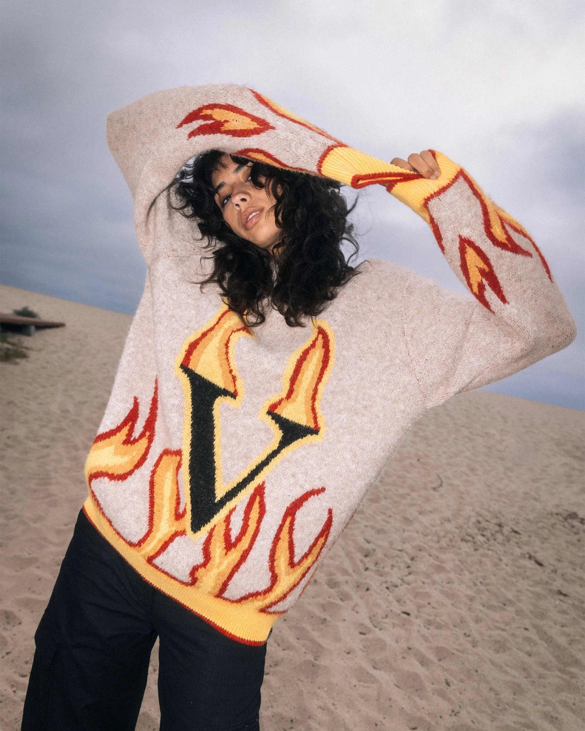 Fergadelic Pullover - Dirty White