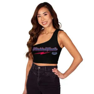 Florida Atlantic Owls Lightning One Shoulder Top